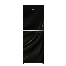 Hisense 238L Top Mount Glass Door Refrigerator (RTDG236NAAB/BD3)-Avatar Black