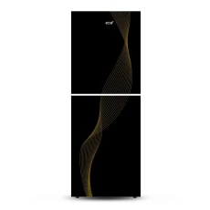 ECO+ 208 LITER FRAMELESS GLASS DOOR REFRIGERATOR BLUE WITH BASE(ECO+BCD-202FLGD)