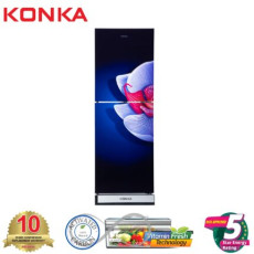 KONKA Refrigerator-KRT-165GB-Red-2-Door, Upper Freezer (165 Ltr)