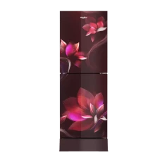 Whirlpool Fresh Magic Pro 236L Inverter Floret Red Refrigerator
