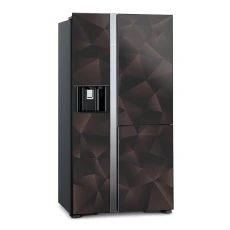 Hitachi Side By Side Refrigerator | R- M820VAG9PBX-(GBZ) | 633L