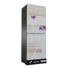 Jamuna 348L Refrigerator JE6-BM3D8QD Mirror Purple Lily