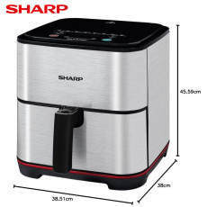 Sharp KF-AF70RT-S3 || 7L || Air Fryer