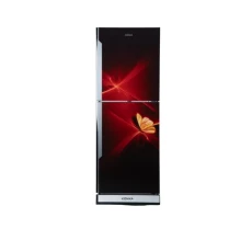 KONKA Refrigerator-KRB-307VB-3D Red Butterfly, Bottom Freezer (307 LTR)